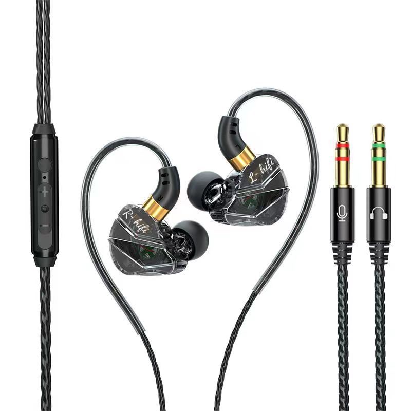 Computer Earphone EarHook Wired In-ear Computer Earphones
