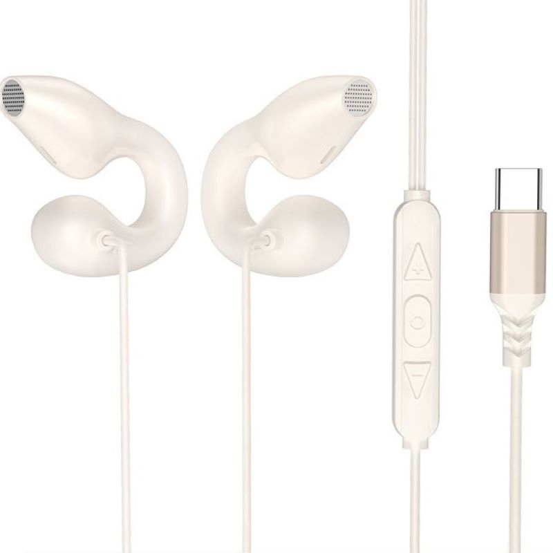 SonicClip Pro - Zero-Latency Wired Ear-Clip Headphones for Gaming & Sports | Open-Ear Comfort Design