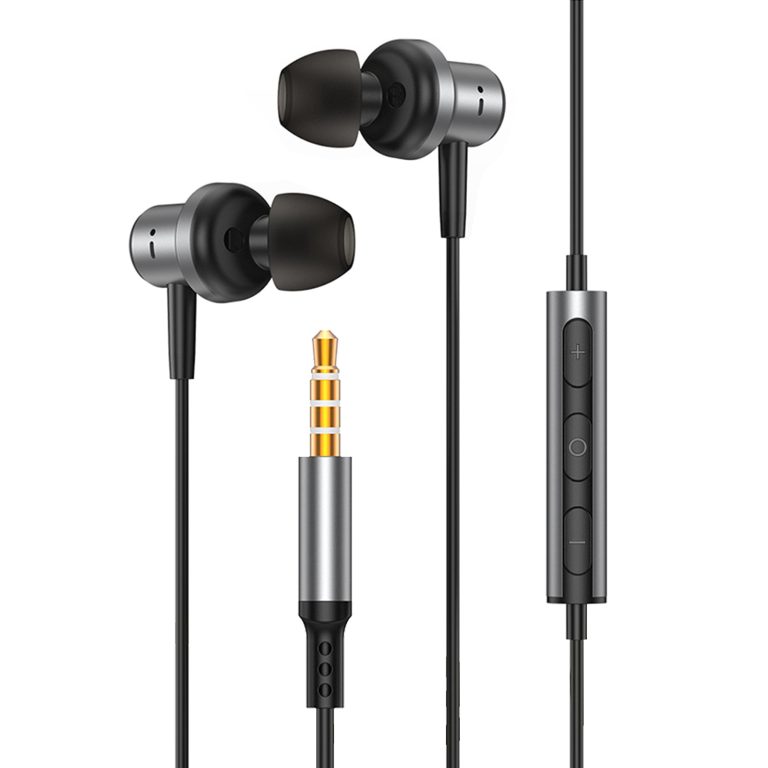 SonicPro™ Metal In-Ear Wired Earbuds with Magnetic Snap & HiFi Sound